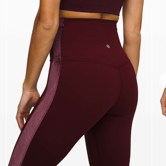 Lululemon Align Super High Rise Pant Velvet - Picture 3 of 9